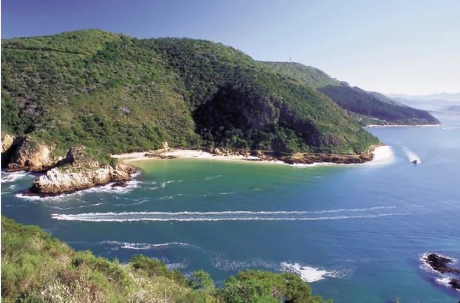 A Knysna Heads home fitted by Custom Blinds Shutters & Awnings, Garden Route, South Africa