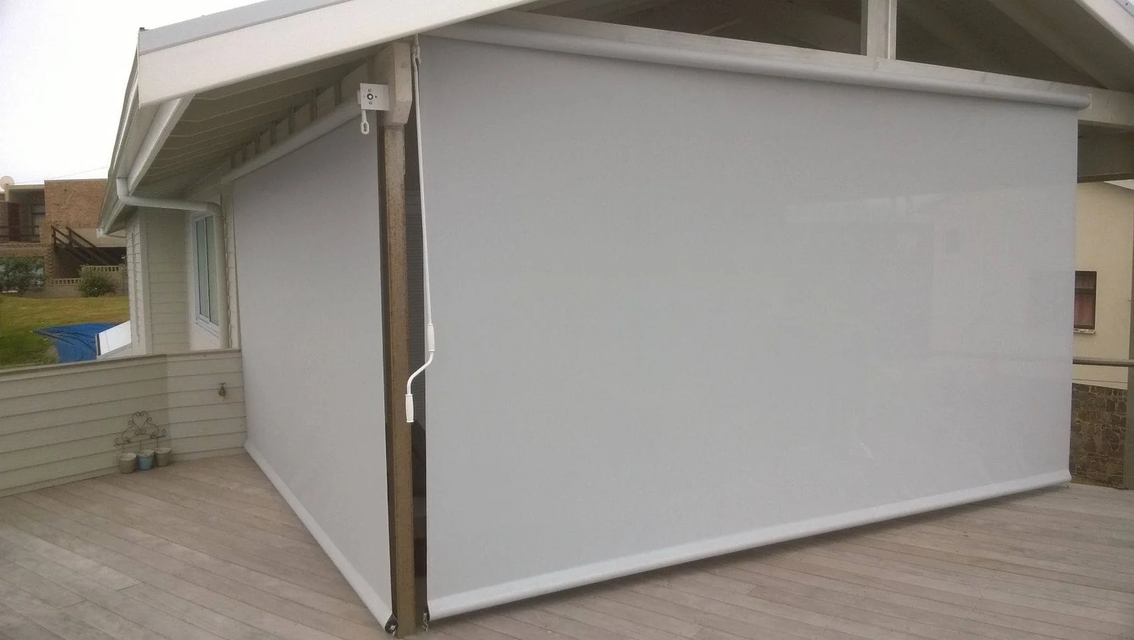 Outdoor Screen Drop Down Blinds by Custom Blinds Shutters & Awnings, Garden Route, South Africa