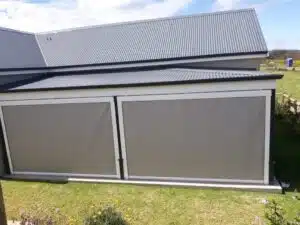 Side Track Concealed System Outdoor Blinds