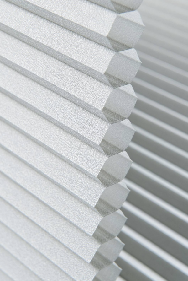 Honeycomb Blinds in white sample picture