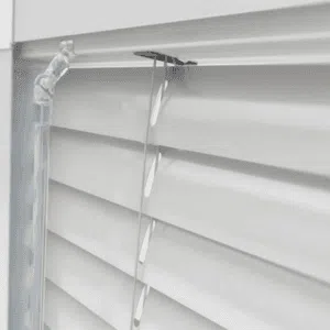 White 50 mm Aluminium Blind