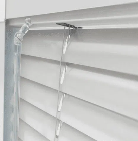 White 50 mm Aluminium Blind