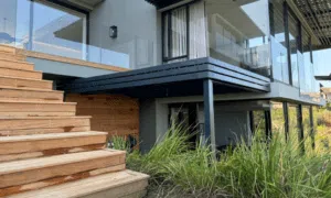 Louvered Awning Wine Cellar Simola