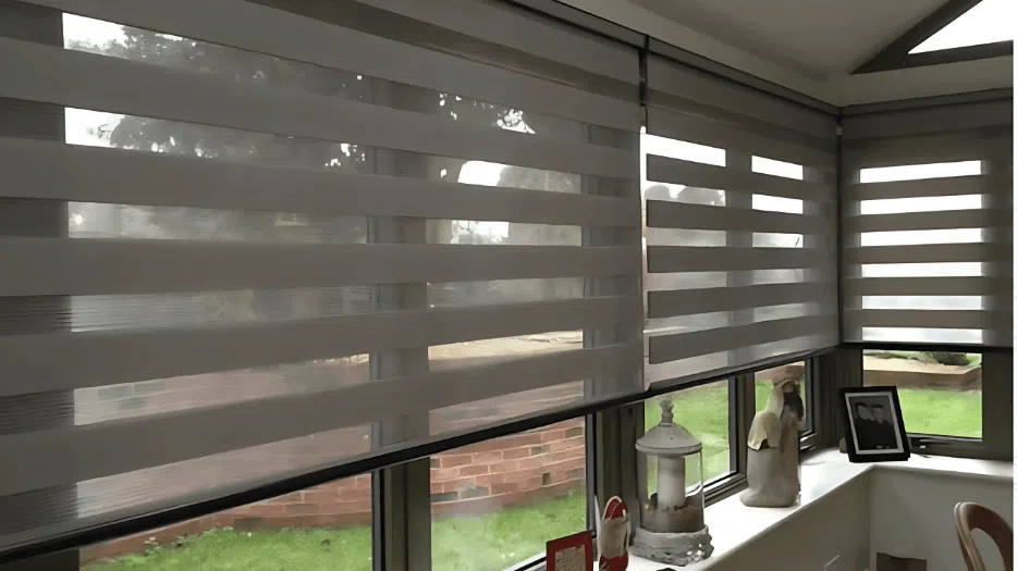 Double Roller Zebra Blinds