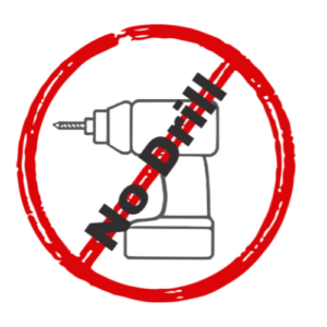 No Drill Blind Logo