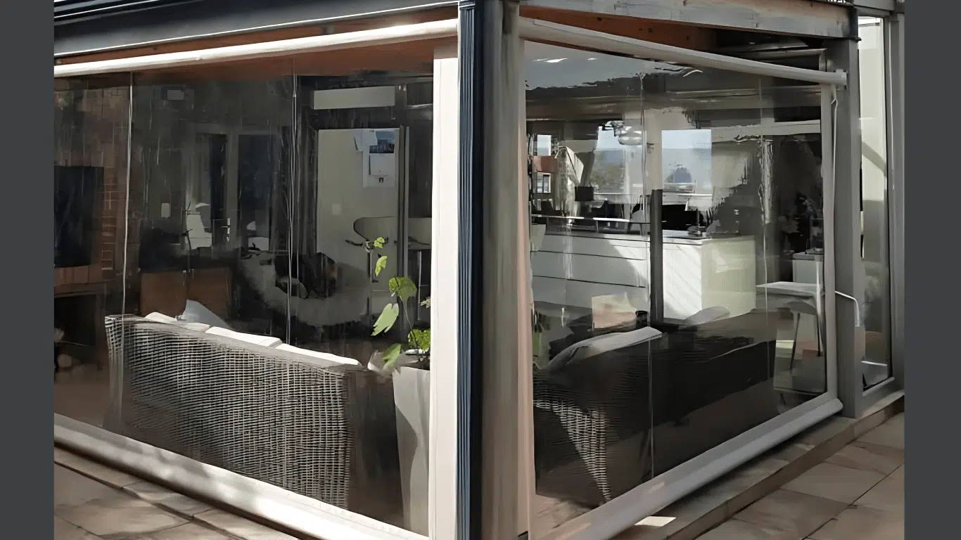 Outdoor PVC Patio Blinds