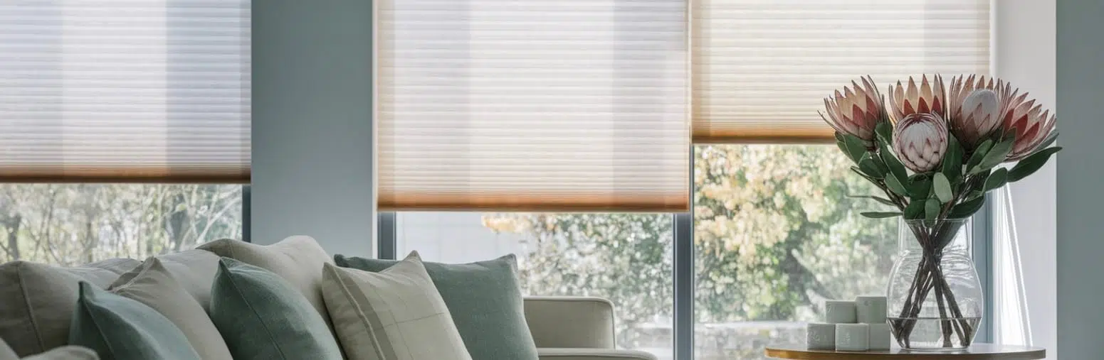 Luxury Garden Route home with custom blinds