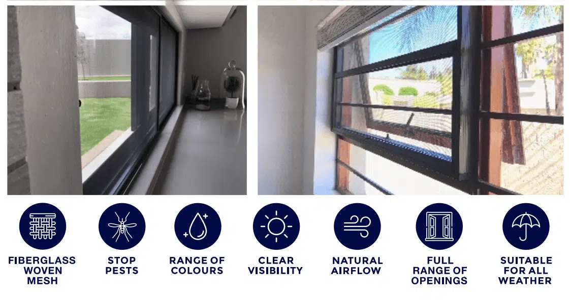 Fly Screens Benefits are numerous