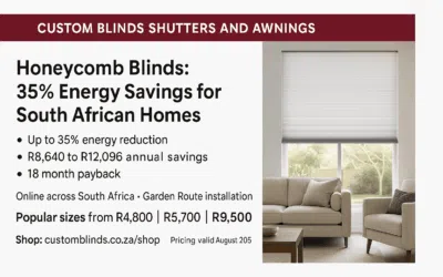 Honeycomb Blinds Energy Saving South Africa