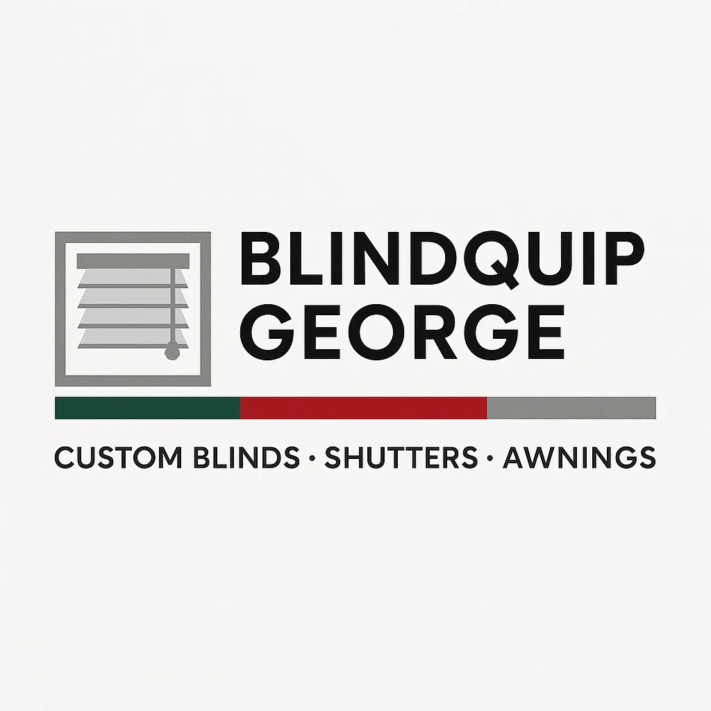 Blindquip George hero image showing premium blinds