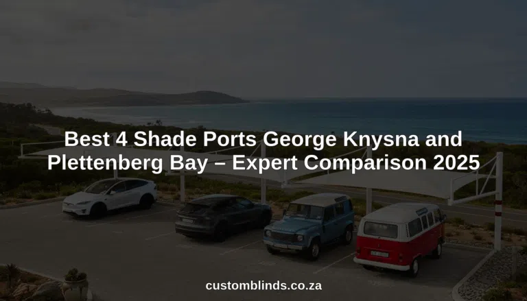 Shade net shadeports protecting vehicles in Knysna — Custom Blinds Shutters and Awnings