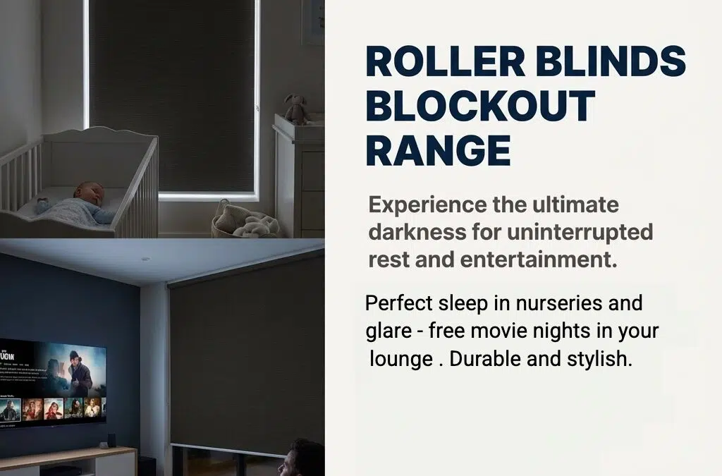 Blockout Roller Blinds South Africa: Complete Darkness, Delivered