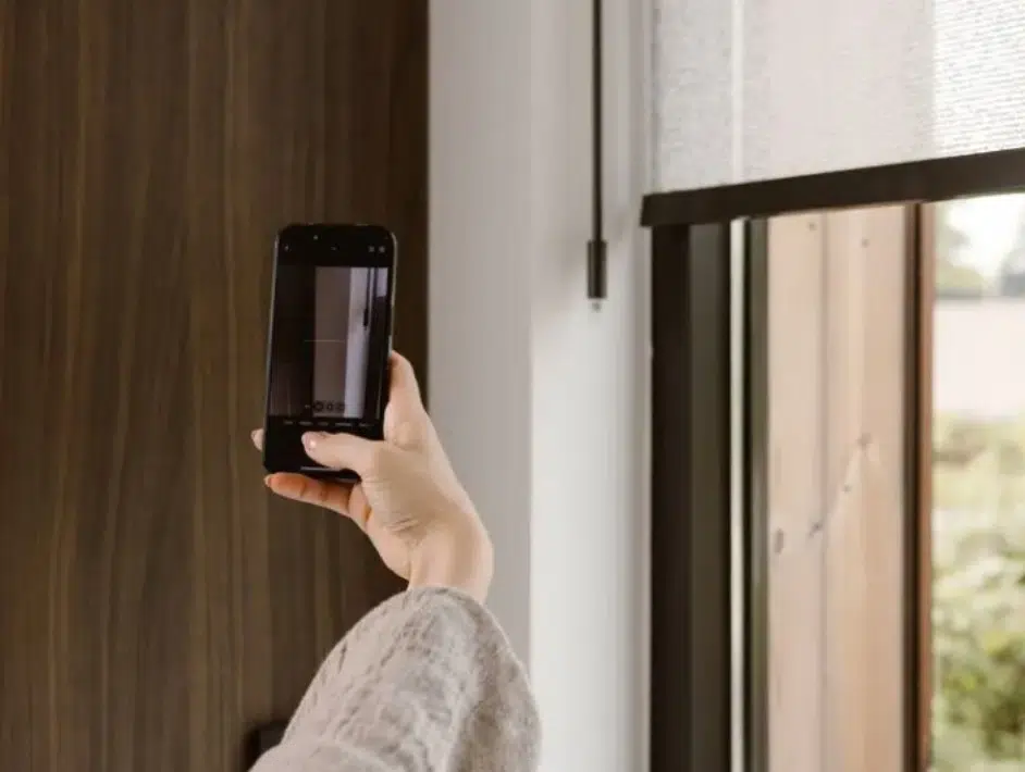 MotionBlinds easy smartphone setup for motorised roller blinds, no wiring required, Custom Blinds South Africa