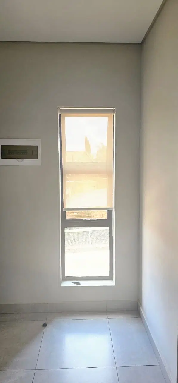 No-drill sheer roller blind self-installation new home Pretoria Custom Blinds South Africa national delivery